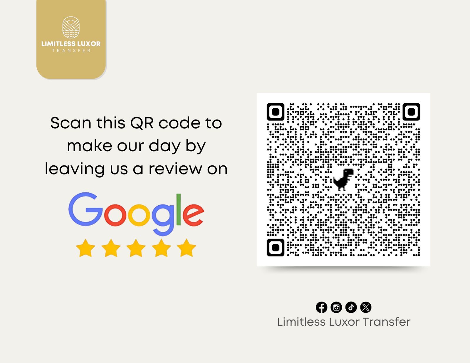 LuxorTransfer Google Ubicacion